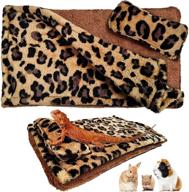 🦎 cozy reptile sleeping bed set with leash, wings, and accessories - perfect for bearded dragons, leopard geckos, guinea pigs, and more! логотип