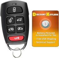 🚘 06-14 kia sedona 07-09 hyundai entourage keyless entry remote key fob - sv3-100060233 sv3-vqtxna13 5658a-00060233: enhanced convenience for your vehicle логотип