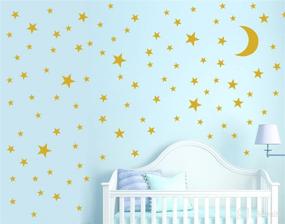 img 3 attached to Giyyomtr 350Pcs Nursery Removable Decoration
