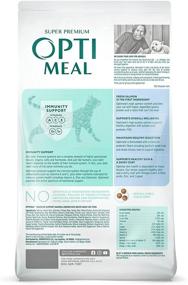 img 3 attached to 🐱 Optimeal Skin & Sensitive Stomach Cat Food - Proudly Ukrainian - Healthy Cat Food Dry Salmon and Brown Rice Recipe with Immunity Support - Skin & Digestive Support for Adult Cats