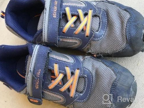 img 1 attached to Experience Comfort and Durability with Stride Rite's Unisex-Child Made2play Xander Athletic Sneaker review by Ronnie Cole