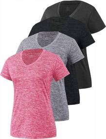 img 4 attached to Stay Cool And Dry In Xelky'S Women'S Dry Fit T-Shirts - Perfect For Any Athletic Activity!