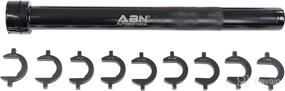 img 1 attached to Efficient ABN Inner Tie Rod Removal Tool Set with 🔧 9 Crowfoot Adapters – Install and Remove Inner Tie Rod in Cars