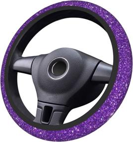 img 1 attached to Glitter Steering Universal Accessories Protector