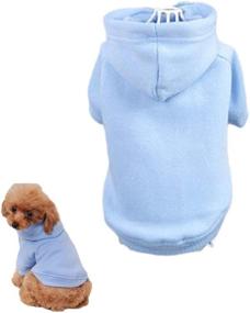 img 4 attached to 🐾 Stay Warm in Style: Petderland Pet Clothes for Dog Cat Puppy Hoodies