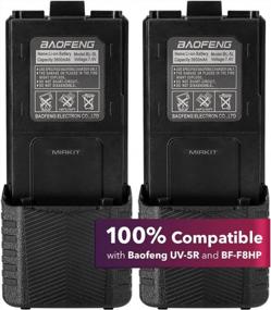 img 4 attached to High-Capacity BAOFENG BL-5 Rechargeable Batteries - Compatible With UV-5R BF-8HP, UV-5RX3, RD-5R, UV-5RTP, UV-5R+ And UV-5X3 Radios - 3800MAh Extended Battery Pack (2 Pack) - Made In The USA