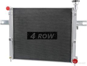 img 4 attached to Premium Cooling Performance: CoolingSky 62MM Radiator for 2006-2010 Commander and 1999-2010 Grand Cherokee 3.0L-6.1 V6 V8 Engines