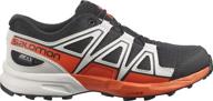 👟 outdoor running boys' shoes - salomon speedcross cherry tomato logo