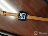 картинка 1 прикреплена к отзыву bayite Genuine Leather Watch Bands for Fitbit Versa 2/Versa Lite/Versa - Stylish and Slim Replacement Straps for Women от Kyle Tran