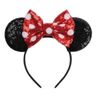 🐭 sequin cosplay costume with mouse-inspired headbands logo