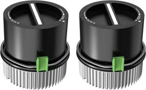 img 4 attached to 🚗 High-Quality Pair of Auto Locking Hubs for Ford F-250 F-550, Excursion, Expedition, Lincoln Navigator - Fits 1999-2005 Models - Replace# 1C3Z3B396CB 600-203