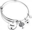 ensianth family tree bangle bracelet - nani jewelry gift for grandma logo