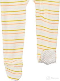 img 1 attached to 👶 Snug-Fit Cotton Footed Sleeper Pajamas for Toddlers and Baby Girls -Amazon Essentials, Multipacks