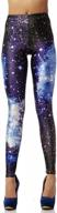 super soft & cute alaroo galaxy leggings - printed high waist pants for women, s-xxl sizes logo