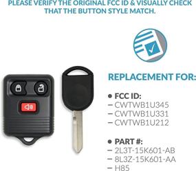 img 1 attached to Keyless2Go Replacement Vehicles CWTWB1U331 Transponder Interior Accessories