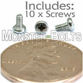 img 2 attached to M1.6 X 3Mm Phillips Pan Head Stainless Steel Bolts (DIN 7985A) - 10 Pack