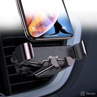 📱 arbrook car phone mount: gravity air vent holder for iphone 12/11/se/xs max, samsung s20 & more logo