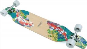 img 3 attached to VOLADOR 42Inch Freeride Longboard Complete Cruiser ( Drop Through Deck - Camber Concave )