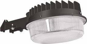 img 4 attached to Upgrade Your Outdoor Security With SZGMJIA 120W LED Barn Light - 18000Lm Dusk To Dawn Yard Lighting With Photocell, ETL&DLC Listed Waterproof, 5000K Daylight, 700W MH/HPS Replaceable