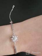 img 1 attached to ❄️ Sparkling Snowflake Bracelet for Women & Teen Girls: Perfect Gift for Christmas, Thanksgiving, Birthdays & Valentine's Day review by Eddy Borghesi