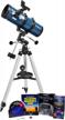 experience the stars with the orion starblast ii 4.5 eq reflector telescope kit logo