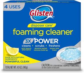 img 4 attached to Glisten DP20B Disposer Care Foaming Garbage Disposer Cleaner - Pack of 20 (20 Uses) - Powerful Disposal Cleanser for Complete Cleaning of Entire Disposer - Lemon Scented, 24.5 oz