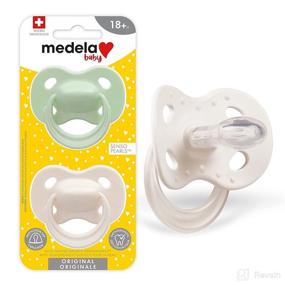 img 4 attached to Medela Pacifier Lightweight Orthodontic Pacifiers Baby Care good in Pacifiers, Teethers & Teething Relief