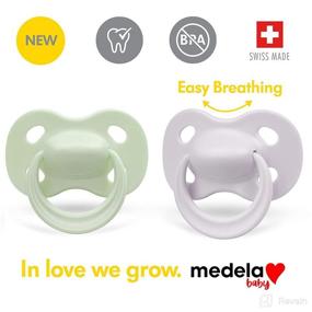 img 2 attached to Medela Pacifier Lightweight Orthodontic Pacifiers Baby Care good in Pacifiers, Teethers & Teething Relief