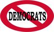 democrats allowed sticker conservative republican logo