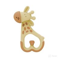 dr. brown’s ridgees massaging baby teether toy - giraffe: soothe and delight your 3m+ baby logo