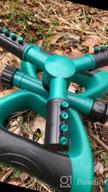 img 1 attached to 360 Degree Rotating Automatic Lawn Sprinkler With Adjustable Coverage - Large Area Irrigation System For Fun Summer Outdoor Water Games - Leak-Free Design By Gesentur review by Carlos Krueger