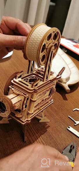 img 1 attached to ROBOTIME 3D Wooden Puzzle Mechanical Gear Clock Owl Model Kit For Teens & Adults - DIY Building Set review by David Barit