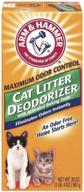 🐱 20 oz (pack of 5) arm & hammer cat litter deodorizer - enhanced with activated baking soda logo