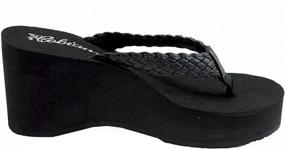 img 2 attached to Cobian Women'S Zoe Wedge: Stylish And Comfortable Footwear For Any Occasion