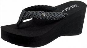 img 4 attached to Cobian Women'S Zoe Wedge: Stylish And Comfortable Footwear For Any Occasion