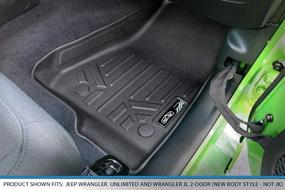 img 2 attached to SMARTLINER Gladiator Lockable Underseat Storage Interior Accessories : Floor Mats & Cargo Liners