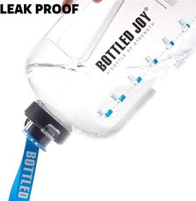 img 2 attached to Gallon Bottle Reusable Motivational Leakproof