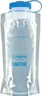 32-ounce nalgene wide mouth canteen - durable & leakproof water bottle logo