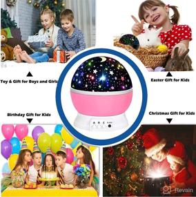 img 2 attached to Best Toys & Star Projector for 1-10 Year Old Girls - Perfect Gifts for 2-9 Year Old Girls, 3-8 Year Olds, and 4-7 Year Old Boys - Ideal for Christmas, Birthdays & Stocking Stuffers