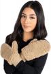women's convertible fingerless faux fur mittens by funky junque exclusives 1 logo
