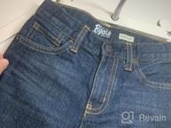 img 1 attached to 👖 Boys' Clothing: Natural Indigo Straight Jeans for Toddlers review by Nick Morales