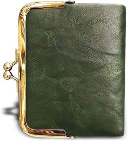 img 2 attached to AOXONEL Womens Wallet Ladies Compact Women's Handbags & Wallets : Wallets