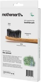 img 2 attached to MOTHEREARTH Pack Bamboo Toothbrush Biodegradable