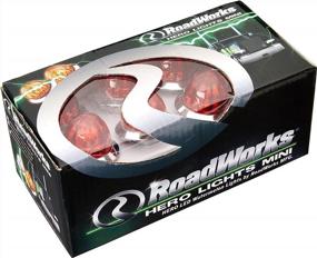 img 1 attached to Mini Watermelon HERO Lights In RoadWorks Red (8-Pack)