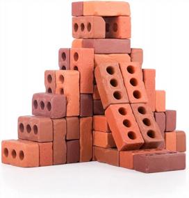 img 2 attached to 60 Piece Little Bricks Builders Set: Educational Construction And Stacking Toy For Kids By Guidecraft