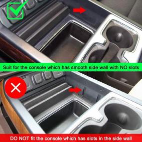 img 3 attached to Maximize Your Space: ROCCS Secret Compartment Organizer Tray For GMC Sierra & Silverado 2014-2019 Models