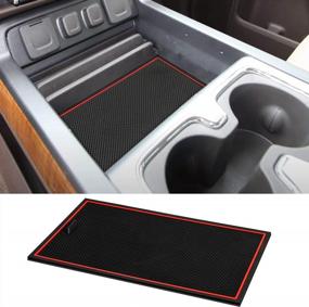 img 4 attached to Maximize Your Space: ROCCS Secret Compartment Organizer Tray For GMC Sierra & Silverado 2014-2019 Models