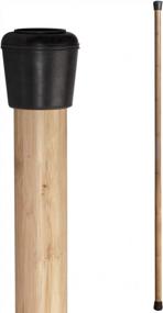 img 4 attached to Бамбуковая палочка для фитнеса и физической реабилитации от MobileVision