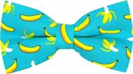 стильный и очаровательный предварительно завязанный галстук-бабочка с регулируемым ремешком для взрослых и детей - ocia cute pattern bowties логотип