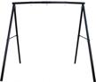 swing into fun with trekassy's heavy-duty metal swing frame for kids and adults - supports up to 440lbs! logo